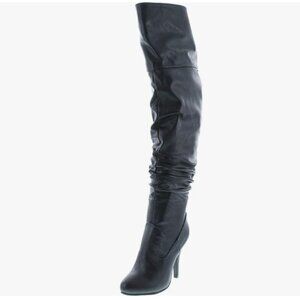 Over the knee boots.